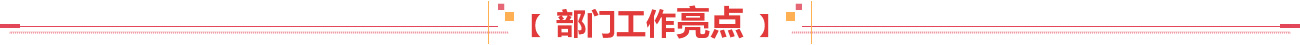 部门工作亮点